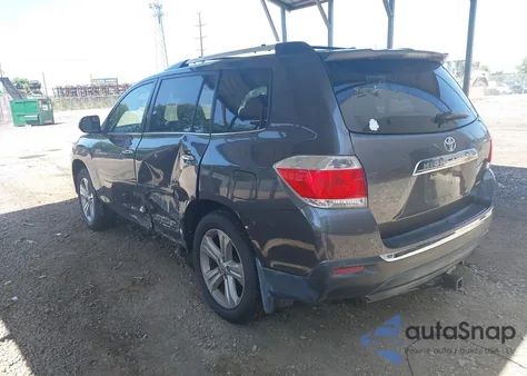 2013 Toyota Highlander Limited V6 from USA, damaged, VIN 5TDDK3EH2DS272953